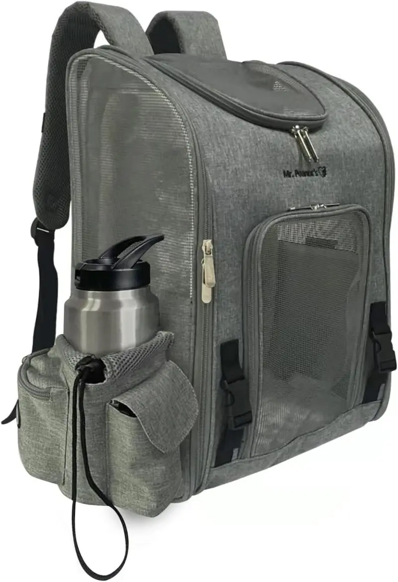 Mr. Peanut's Aspen Series Backpack Carrier soft sided pet carrier, manufacturer product photo