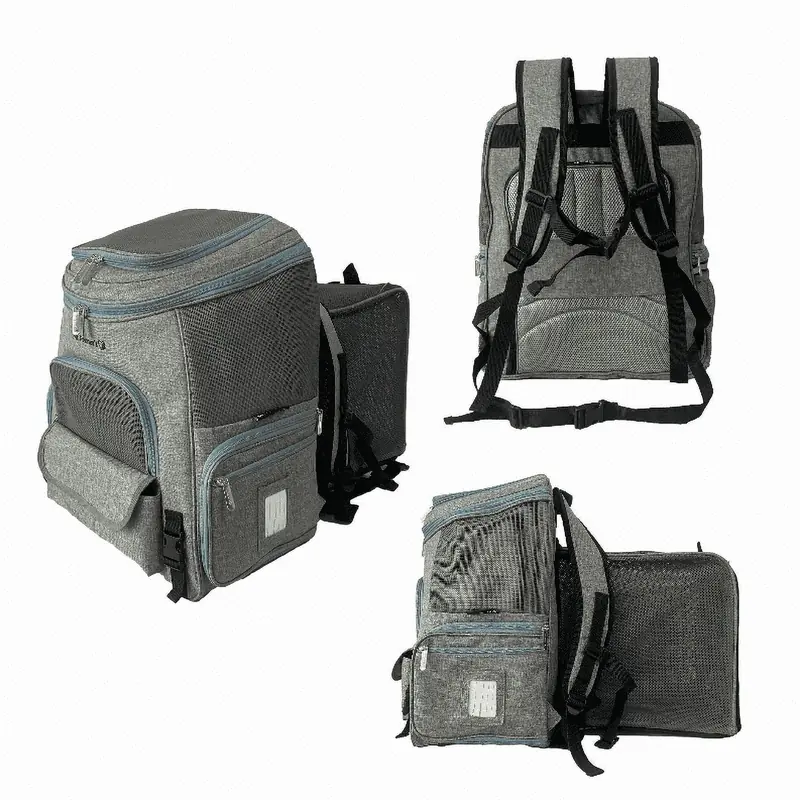 Mr. Peanut's Tahoe Series Expandable Backpack Carrier soft sided pet carrier, manufacturer product photo